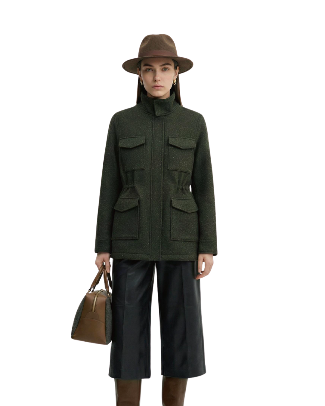 Loro Piana Marled Merino Wool Tweed Jacket