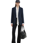 Loro Piana Marled Merino Wool Tweed Jacket