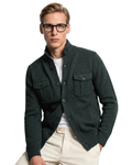 Melange Merino Wool Field Sweater
